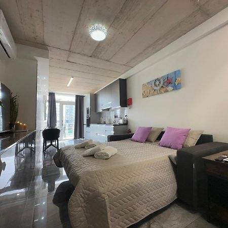 Seafront, Lovely Modern Studio. San Ġiljan Exterior foto